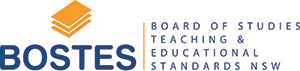 Text logo for Board of Studies, Teaching and Educational Standards NSW.