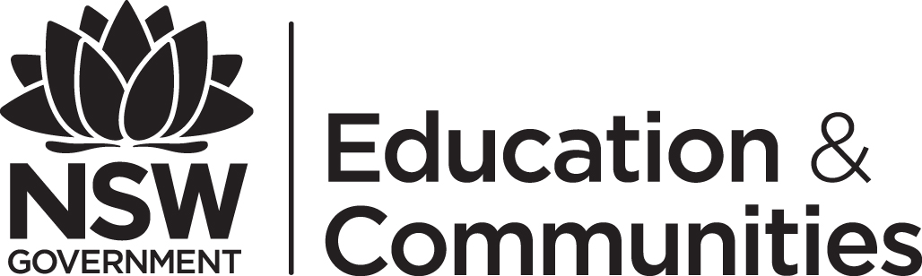 NSW Government Education & Communities logo